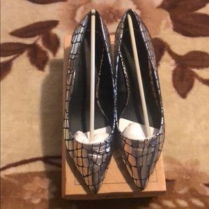 Asos silver sequence heels